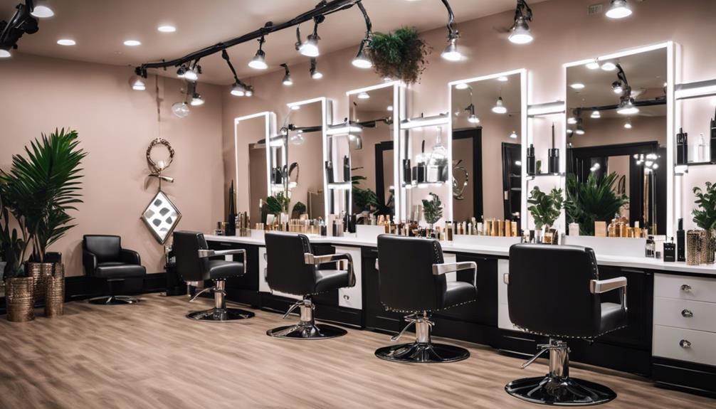 chic salon ambiance allure